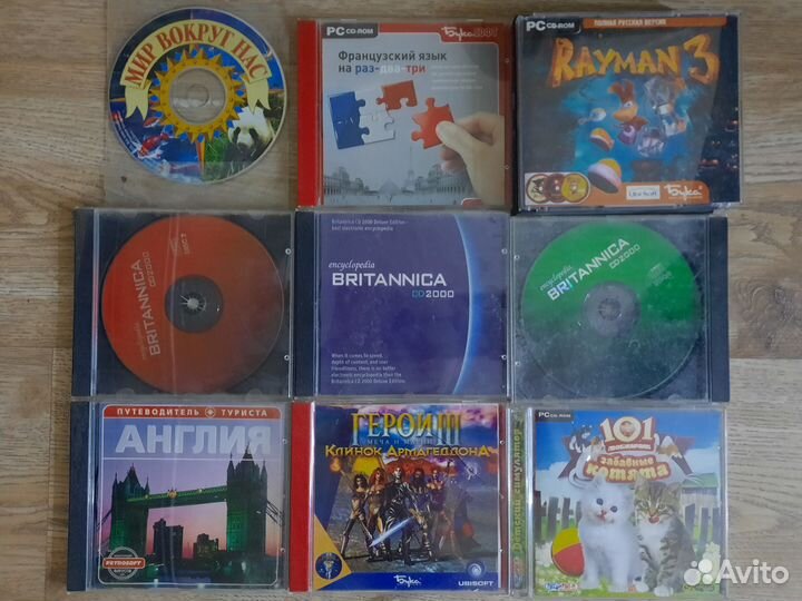 Компьютерные игры на дисках