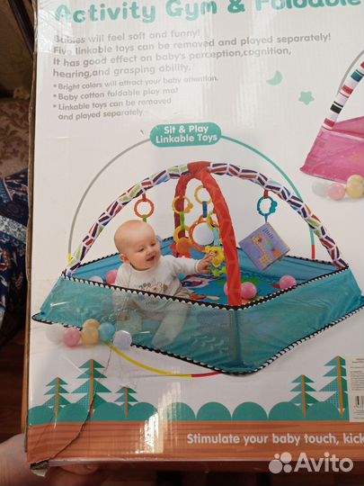 Детский развивающий коврик