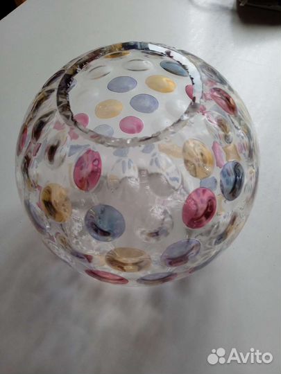 Ваза для цветов богемия