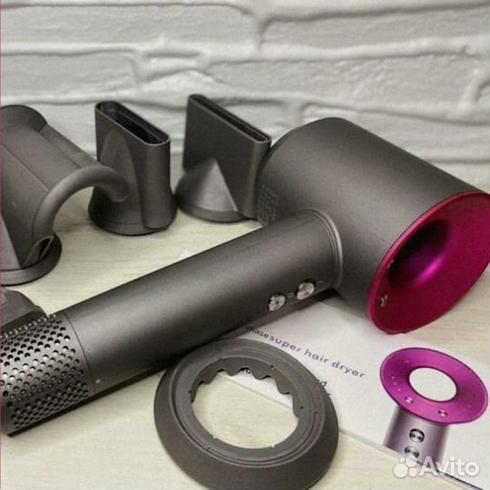 Фен Dyson Supersonic с 5 насадками