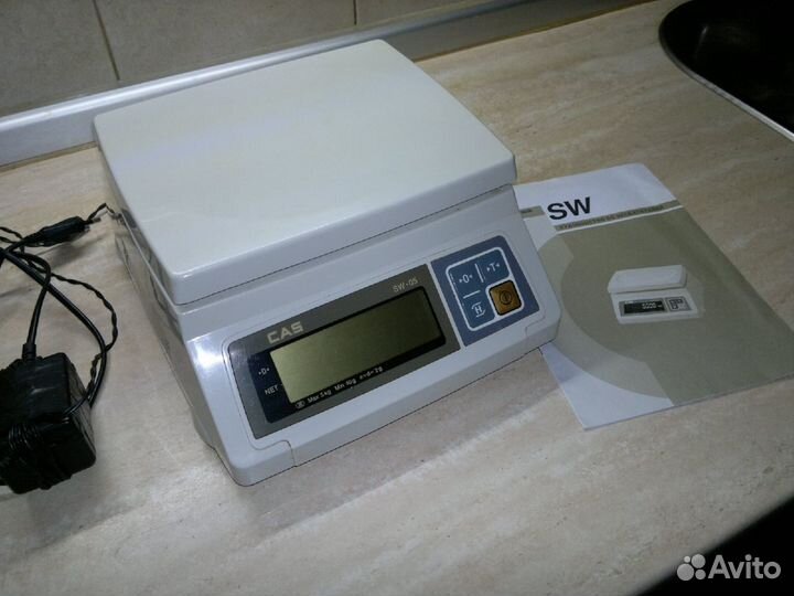 Весы CAS SW-5 б/у в прекрасном состоянии