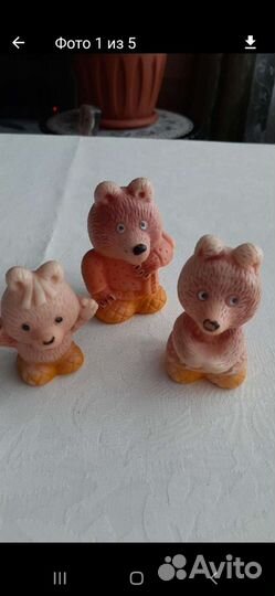 Набор резиновых игрушек