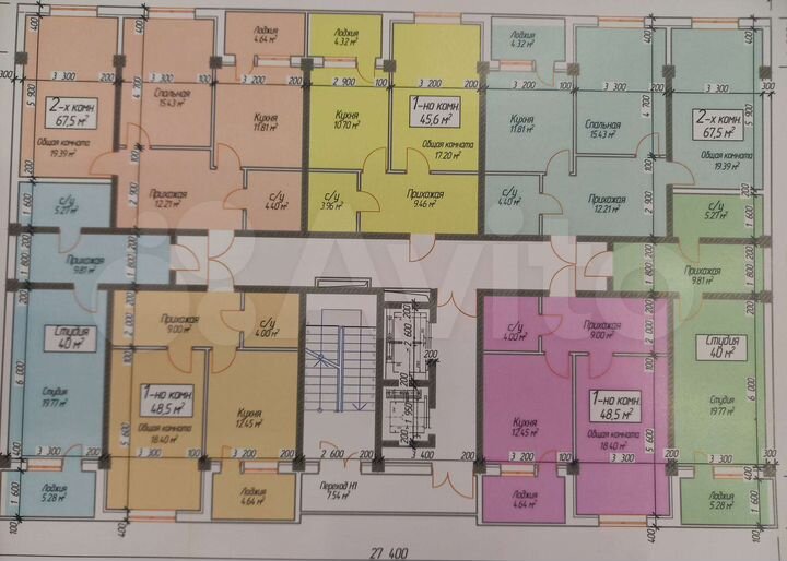 1-к. квартира, 52 м², 9/14 эт.