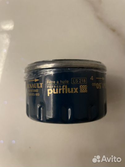 Масляный фильтр Renault