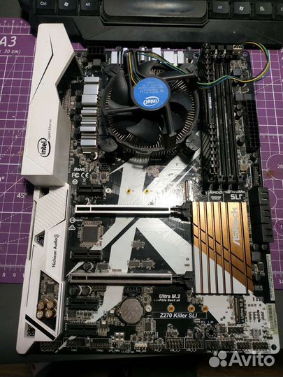 AsRock Z270 Killer SLI + intel g4400 + 4gb DDR4