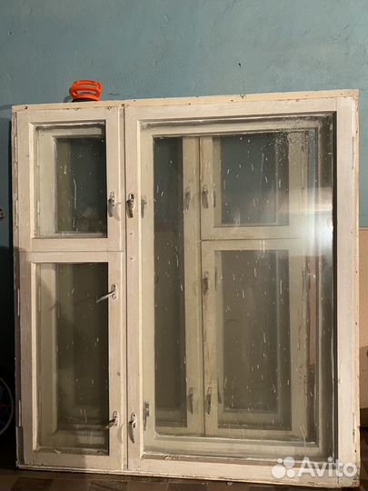 Деревянные окна со стеклопакетом бу