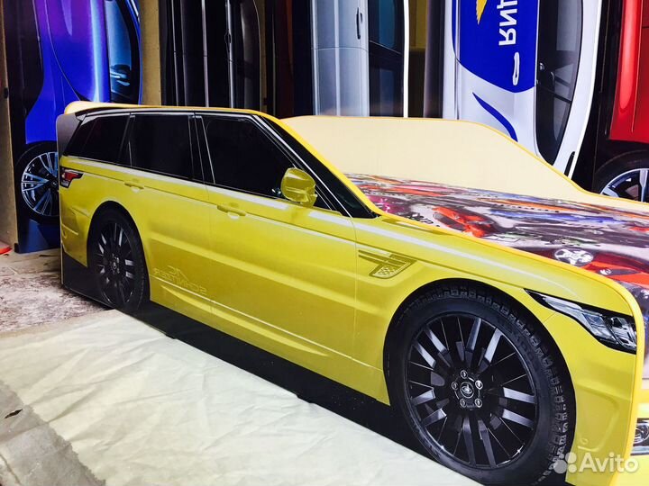 Кровать-машинка (Детские кровати)