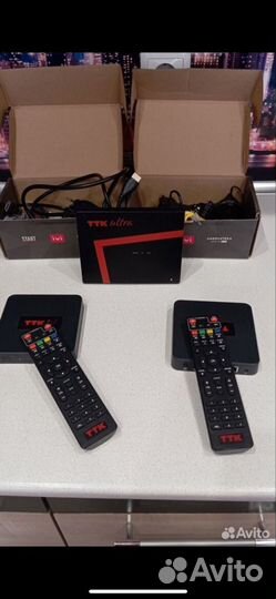 TV приставка и роутер