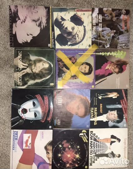 Виниловые пластинки СССР