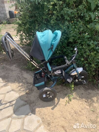 Детский трехколесный велосипед бу