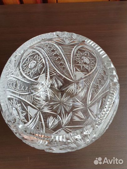 Вазы хрустальные времён СССР