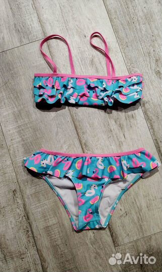 Купальник раздельный для девочки 140