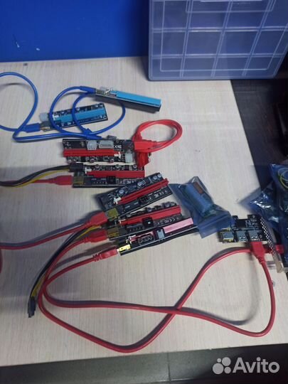 Райзер pci-e с переходниками