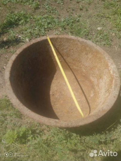 Банный чан чугунный бу