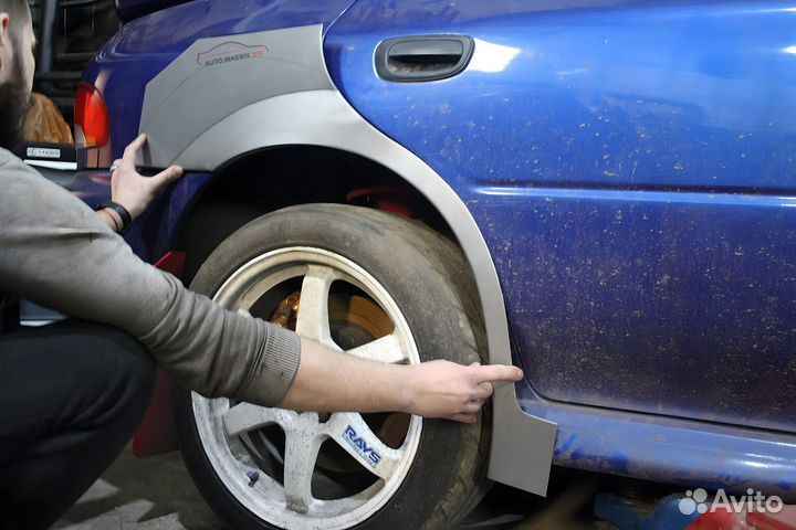 Пороги кузовные Isuzu Bighorn 2 рест