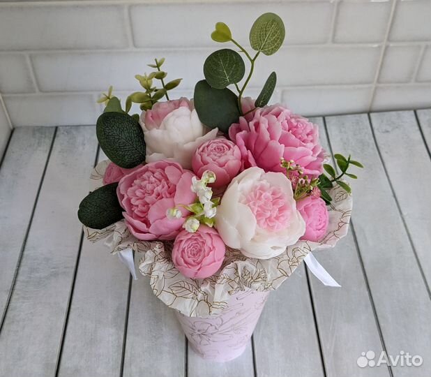 Букеты из мыла