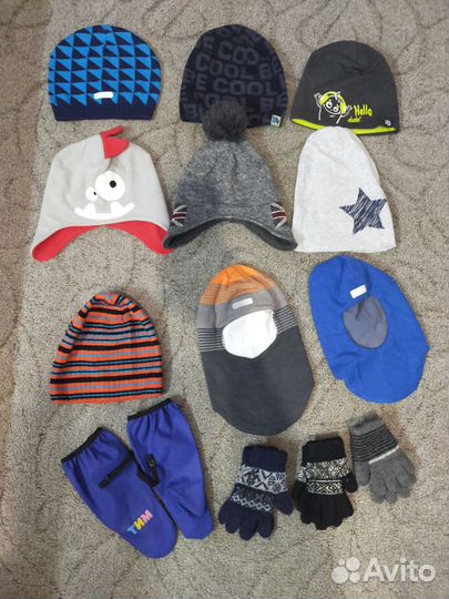 Шапка шлем 4-7 лет