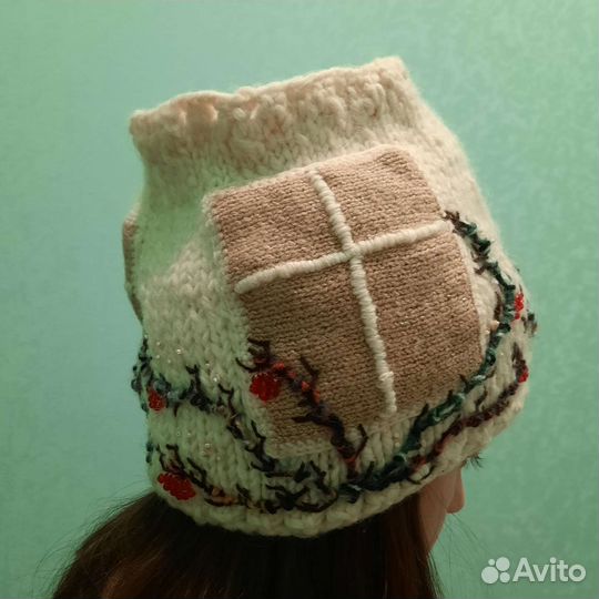 Шапка ручная работа