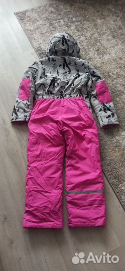 Зимний костюм для девочки 128