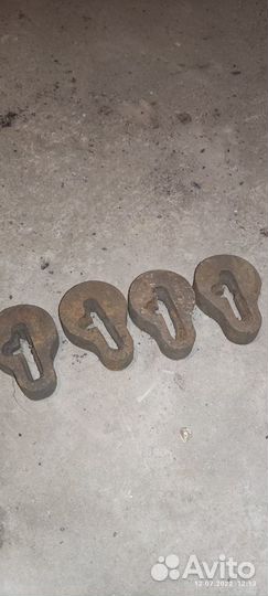 Гиря-противовес от амбарных весов ся 110