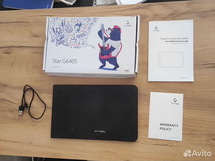 Графический планшет xp pen star G640S
