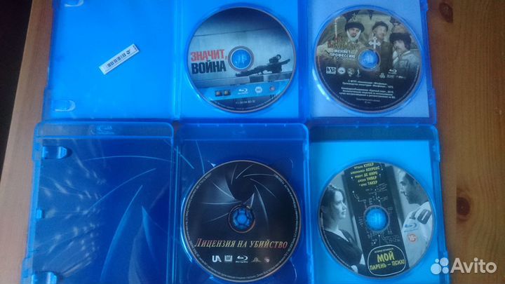 Blu ray блюрей агент 007 и другие диски