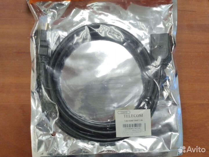 Кабель Telecom hdmi-19M/hdmi-19F 1.4V, 1.8m CG501D