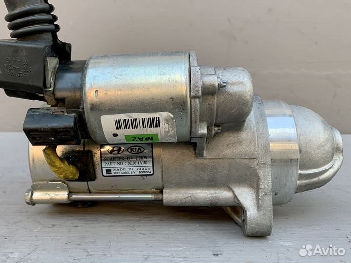 Стартер Hyundai Grand Starex H1 Porter 2.5 л d4cb