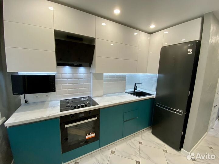 Прямая кухня на заказ под ключ в Челябинске