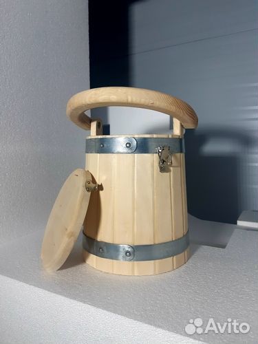 Кадка из липы 5 л