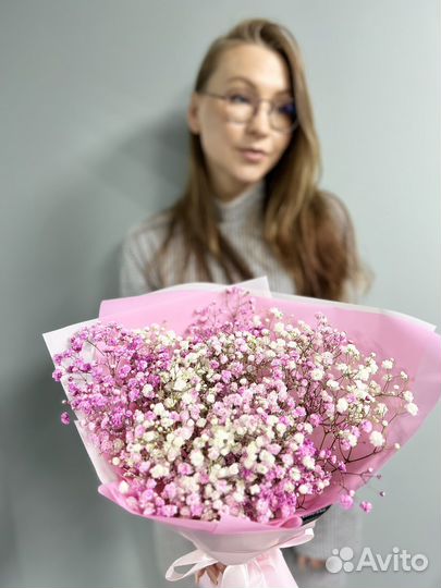 Живые цветы букеты