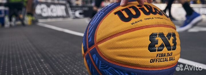 Мяч баскетбольный Wilson fiba 3x3 Paris 2024