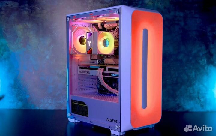 Белый игровой пк - RTX 3060 Intel Core i7