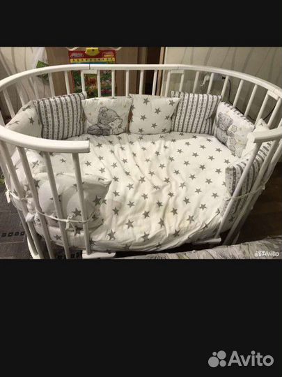 Детская кроватка трансформер