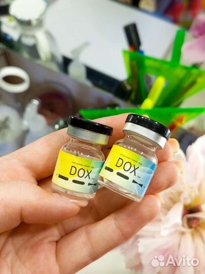 Линзы контактные цветные Dox Korea Kiwi Gray -3