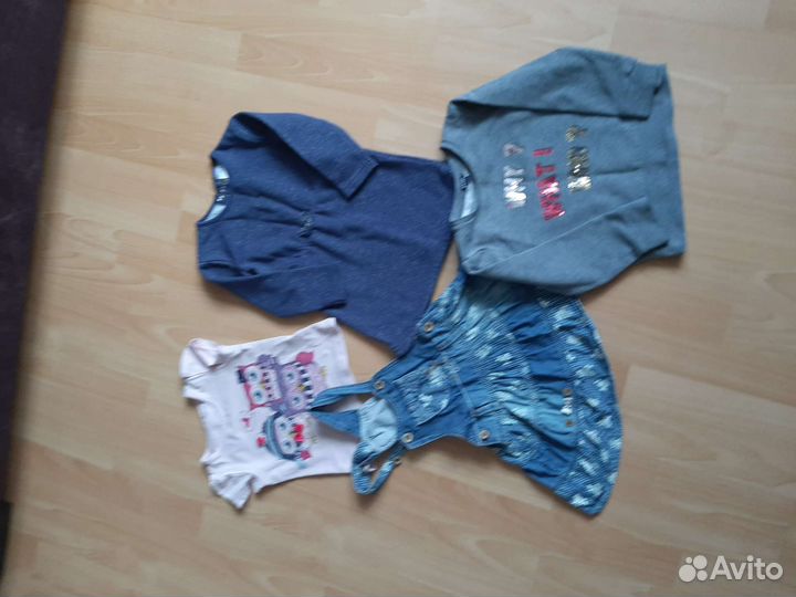 Вещи пакетом на девочку 86