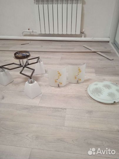 Люстра потолочная бу