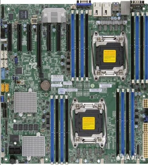 Материнская плата Supermicro X10DRH-C LGA 2011