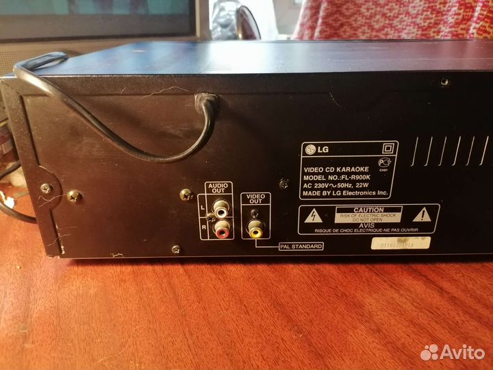 CD/VCD караоке магнитофон