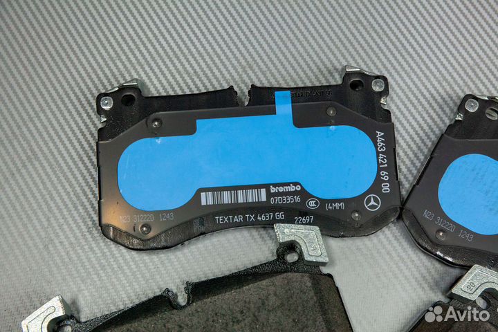 Тормозные колодки MB W463, передние