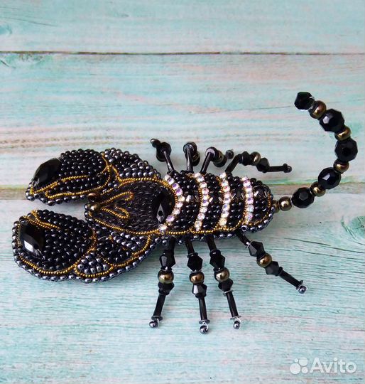 Брошь Скорпион