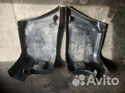 Накладки боковые заднего бампера УАЗ