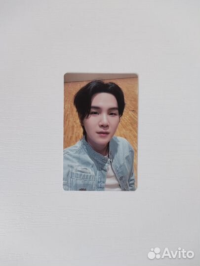 Карточка Юнги lucky draw soundwave