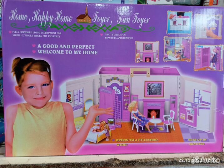 Кукольный Домик для барби новый