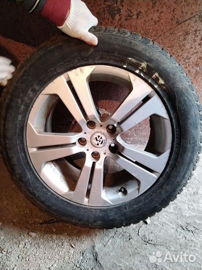 Колеса в сборе r18 зимние