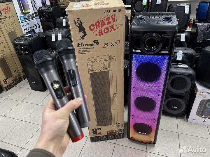 Мощная колонка ElTronic 30-19 130W