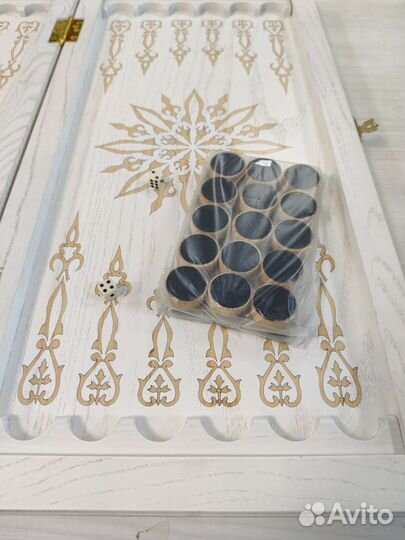 Нарды из массива ясеня