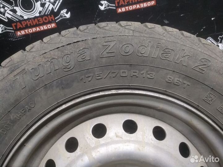 Колеса летняя резина R13 Tunga Zodiac 2 Ваз Лада