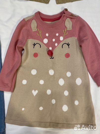 Одежда пакетом next для девочки 12-18 месяцев