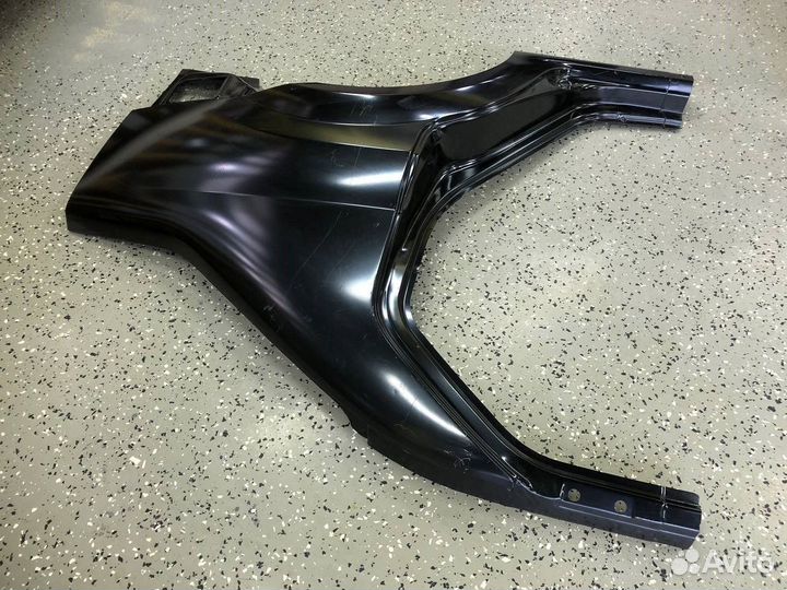 Крыло заднее левое Renault Logan 04-16